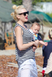 Gwen Stefani and her pretty family love the beach!