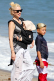 Gwen Stefani and her pretty family love the beach!