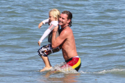 Gwen Stefani and her pretty family love the beach!