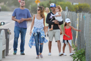 Jessica Alba and family at the Chili Cook-Off