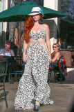 Phoebe Price cools off in Calabasas