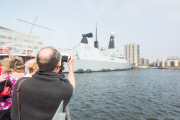 Police security presence in NATO Summit preparations, Cardiff, Wales, Britain - 03 Sep 2014