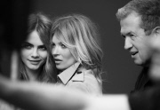 Kate Moss and Cara Delevigne for Burberry.