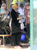 Exclusive... First Pics of New Mom Christina Aguilera Since the Birth of Her Daughter - NO INTERNET USE WITHOUT PRIOR AGREEMENT 
