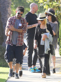 Exclusive... First Pics of New Mom Christina Aguilera Since the Birth of Her Daughter - NO INTERNET USE WITHOUT PRIOR AGREEMENT 