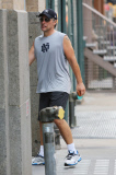 Jon Bon Jovi Returns Home After a Workout
