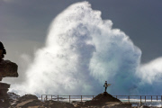Huge waves after swell hits the Northern Beaches, Sydney, Australia - 05 Sep 2014