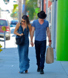 Ian Somerhalder and Nikki Reed Hold Hands At Lunch