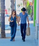 Ian Somerhalder and Nikki Reed Hold Hands At Lunch