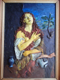 Plasticine interpretations of art masterpieces by Svitlana Postelga, Kiev, Ukraine - 02 Sep 2014