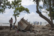 Climate change and river bank erosion in Bangladesh