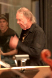 *EXCLUSIVE* Neil Young Skypes his rumored girlfriend Daryl Hannah while in the studio