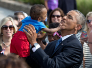 Obama and Hagel at Pentagon 9/11 Ceremony