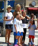 Beauty Heidi Klum enjoys family day in Brentwood