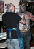 King Of Ink Land HAs nipple removed in the name of science