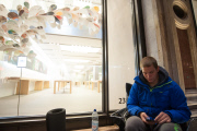 iPhone 6 queue at the Apple Store, London, Britain - 14 Sep 2014