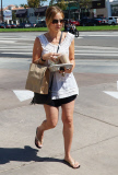 Sarah Michelle Gellar Makes A Starbucks Run 