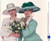 Fashion - Women - Hats - 1991 - Philip Somerville Hats Collection
