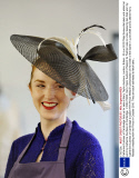 Catherine Duchess of Cambridge hats up for sale at Kerry Taylor Auctions, London, Britain - 25 Jun 2012