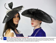 Catherine Duchess of Cambridge hats up for sale at Kerry Taylor Auctions, London, Britain - 25 Jun 2012
