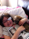 Mother created secret 'bucket list' for 8-year-old daughter dying of brain tumour, Hull, Britain - Jul 2014