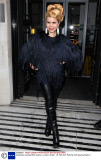 Celebrities outside BBC studios, London, Britain - 28 Feb 2014
