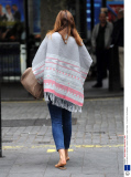 Lisa Snowdon out and about, Leicester Square, London, Britain - 18 Jun 2014