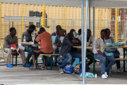 Italy: Migrants arrive in Palermo after rescue mission