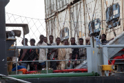 Italy: Migrants Arrive in Palermo After Rescue Mission