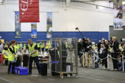 Scottish Independence Referendum Count Collation Event, Royal Highland Centre, Ingliston, Edinburgh, Scotland, Britain - 18 Sep 2014