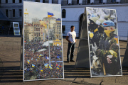 Symbols of patriotism in Kiev