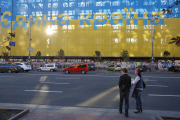 Symbols of patriotism in Kiev
