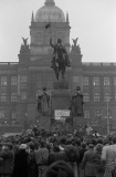 Velvet Revolution in Prague, Czechoslovakia - Nov 1989