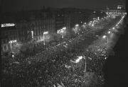 Velvet Revolution in Prague, Czechoslovakia - Nov 1989