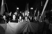 Velvet Revolution in Prague, Czechoslovakia - Nov 1989