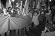 Velvet Revolution in Prague, Czechoslovakia - Nov 1989