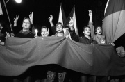Velvet Revolution in Prague, Czechoslovakia - Nov 1989