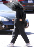 Exclusive... Makeup Free Diana Ross Goes Toy Shopping 