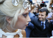 Greece: Lady Gaga prior to 'ArtRave: The Artpop Ball' concert tour in Athens