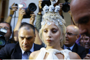 Greece: Lady Gaga prior to 'ArtRave: The Artpop Ball' concert tour in Athens