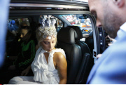 Greece: Lady Gaga prior to 'ArtRave: The Artpop Ball' concert tour in Athens
