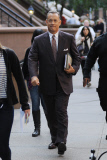 Steven_Spielberg und Tom Hanks bei Dreharbeiten in Brooklyn