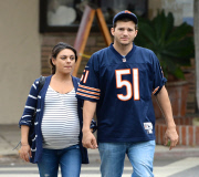 Mila Kunis and Ashton Have a Productive Sunday Getting Coffee, Walking the Dogs and Doing Brunch