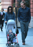 Jennifer Connelly & Family Out For A Stroll In New York 