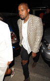 Kim Karadashian and Kanye West out and about, London, Britain - 23 Sep 2014