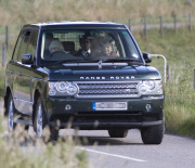 Royals on the way to a Grouse Shoot on The Corgarff Estate, Scotland, Britain - 20 Sep 2014