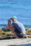 *EXCLUSIVE* Chris Martin seeks inspiration by the sea!