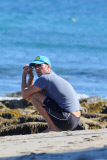 *EXCLUSIVE* Chris Martin seeks inspiration by the sea!