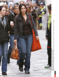 ITALY: Monica Bellucci on the set of  "Non ti Voltare"