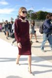 Celebrities attend Nina Ricci Fashion Show in Paris